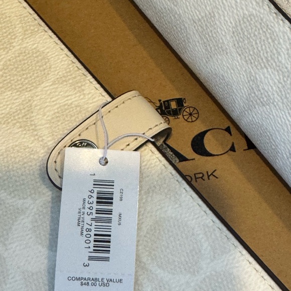 Coach Cream Signature Accessory Set - Picture 3 of 3